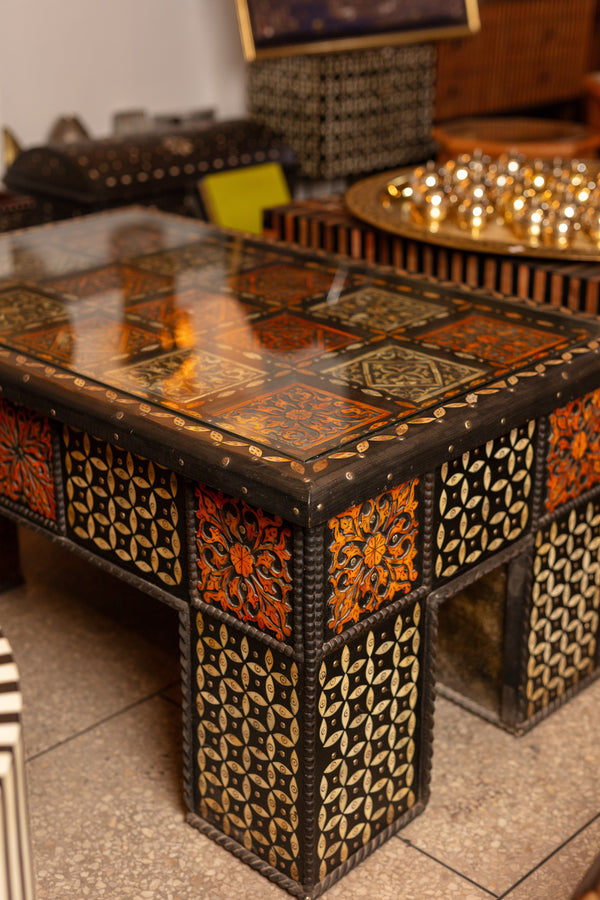 Handcrafted Mosaic Side Table