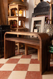 Handcrafted Walnut Storage Desk