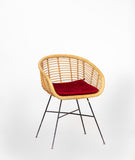MCM Rattan Bucket Chair