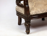 Antique Carved Gondola Chair