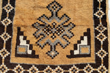 Vintage Amber Moroccan Medallion Rug