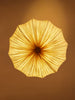 Classic Pleated Silk Scalloped Pendant Light
