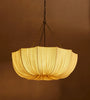 Classic Pleated Silk Scalloped Pendant Light
