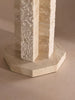 Architectural Travertine Stone Table Lamp