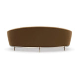 Mid-Century Modern Curved Seating Piece