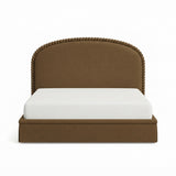 Bobbin Trim Linen Bed