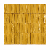 Mustard Yellow Handcrafted Moroccan 1×4 Zellige Tile