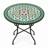 Emerald Green Zellige Mosaic Dining Table