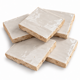 Natural White Handcrafted Moroccan 2×2 Zellige Tile