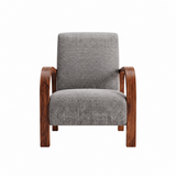 Mid-Century Modern Curved Armchair