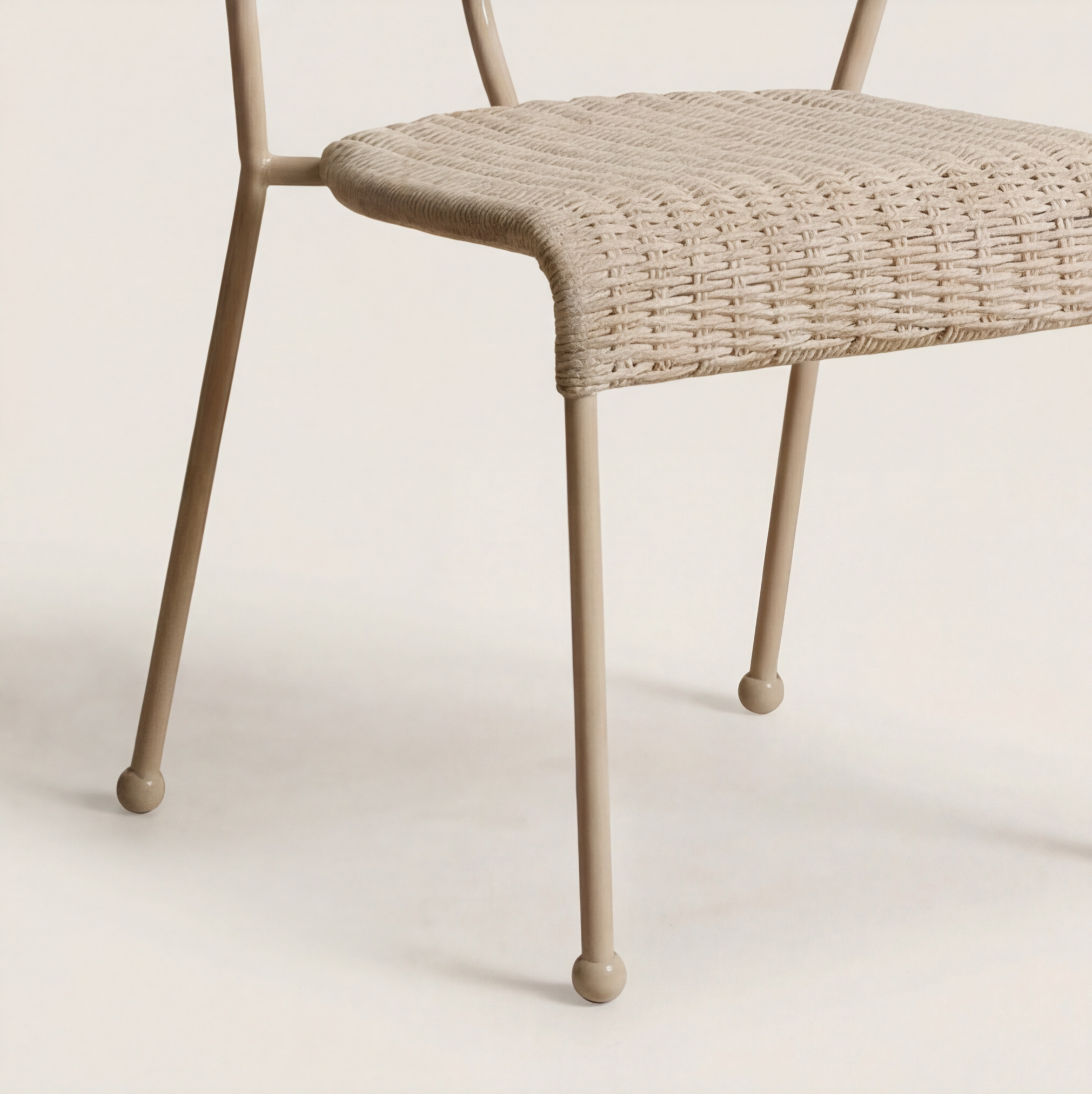 Sand Woven Rope Dining Chair