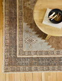Earth-Toned Medallion Tribal Rug