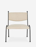 Fidia Taupe Basketweave Accent Chair