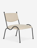 Fidia Taupe Basketweave Accent Chair
