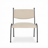 Fidia Taupe Basketweave Accent Chair