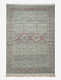 Vintage Teal Moroccan Tribal Rug