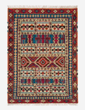 Hand-Woven Tribal Geometric Kilim