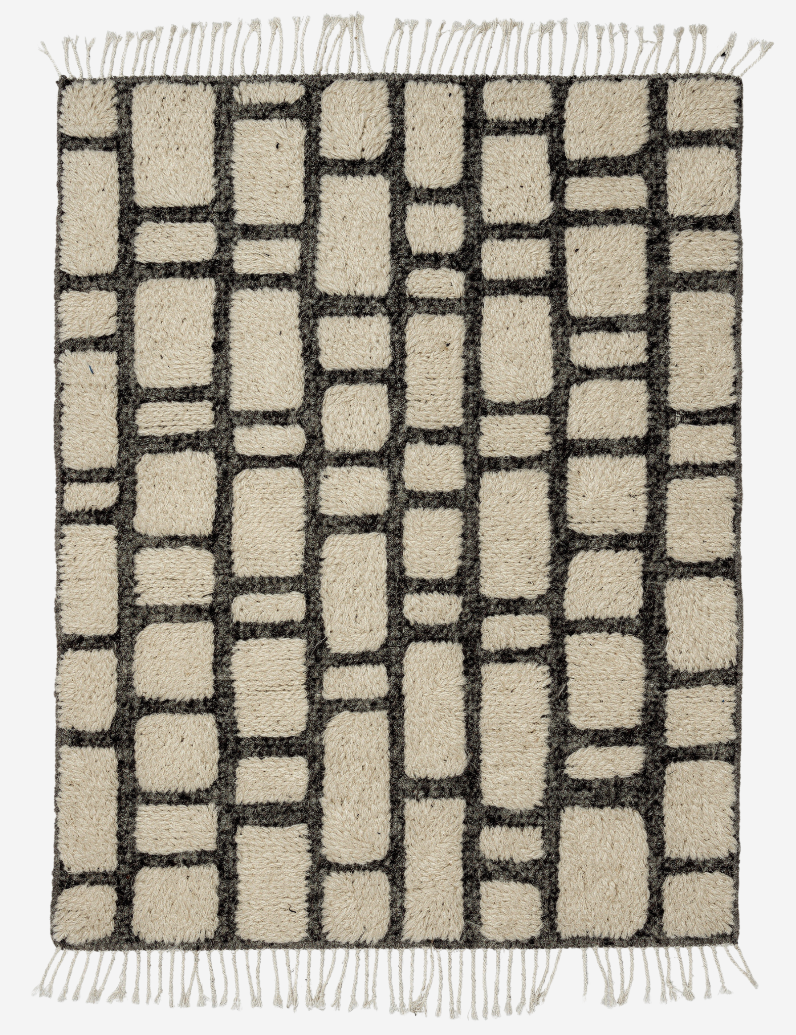 Modern Abstract Beni Ourain Rug