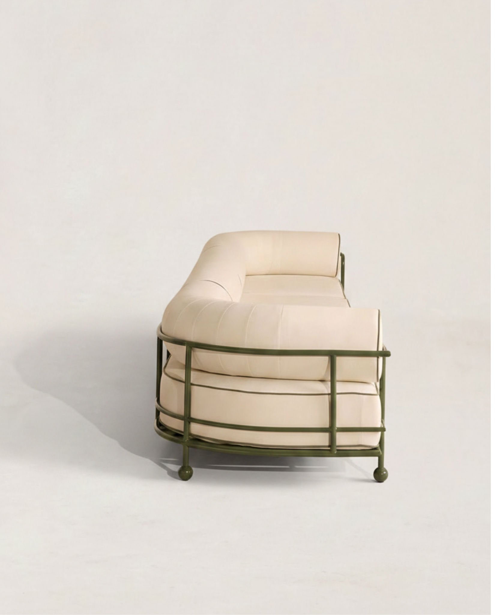 Gaspard Outdoor Sofa – 5 Seat, Off White
