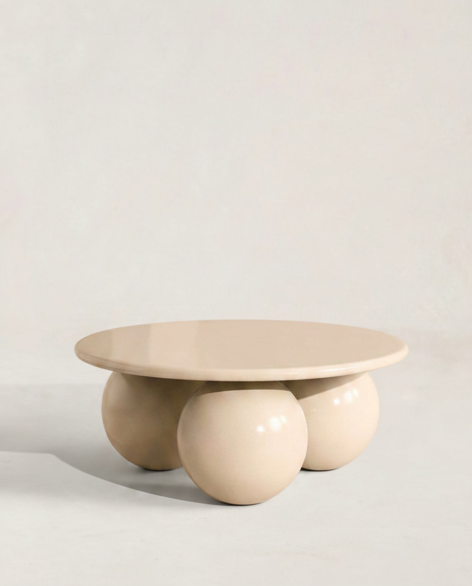 Orb Base Ceramic Coffee Table