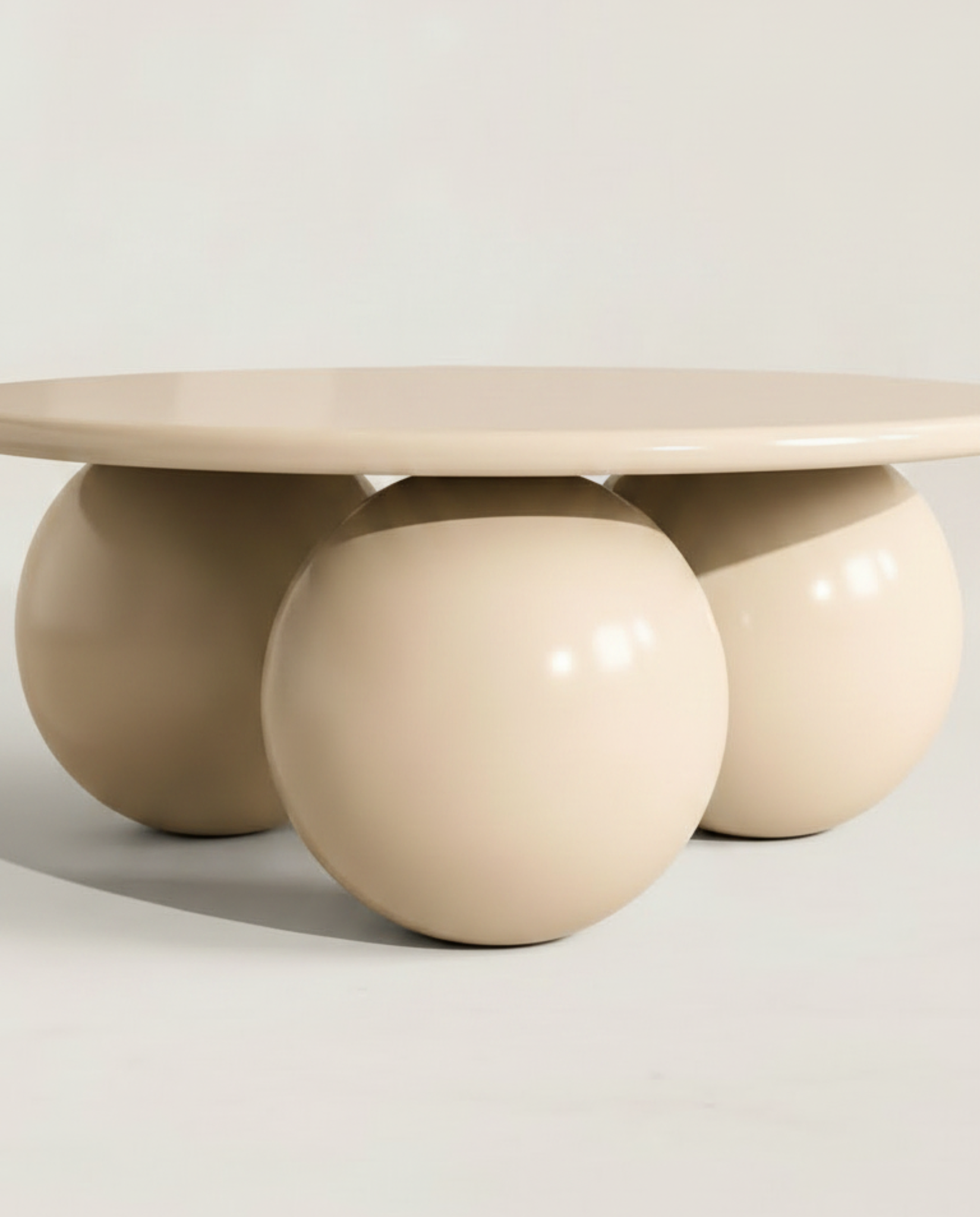 Orb Base Ceramic Coffee Table