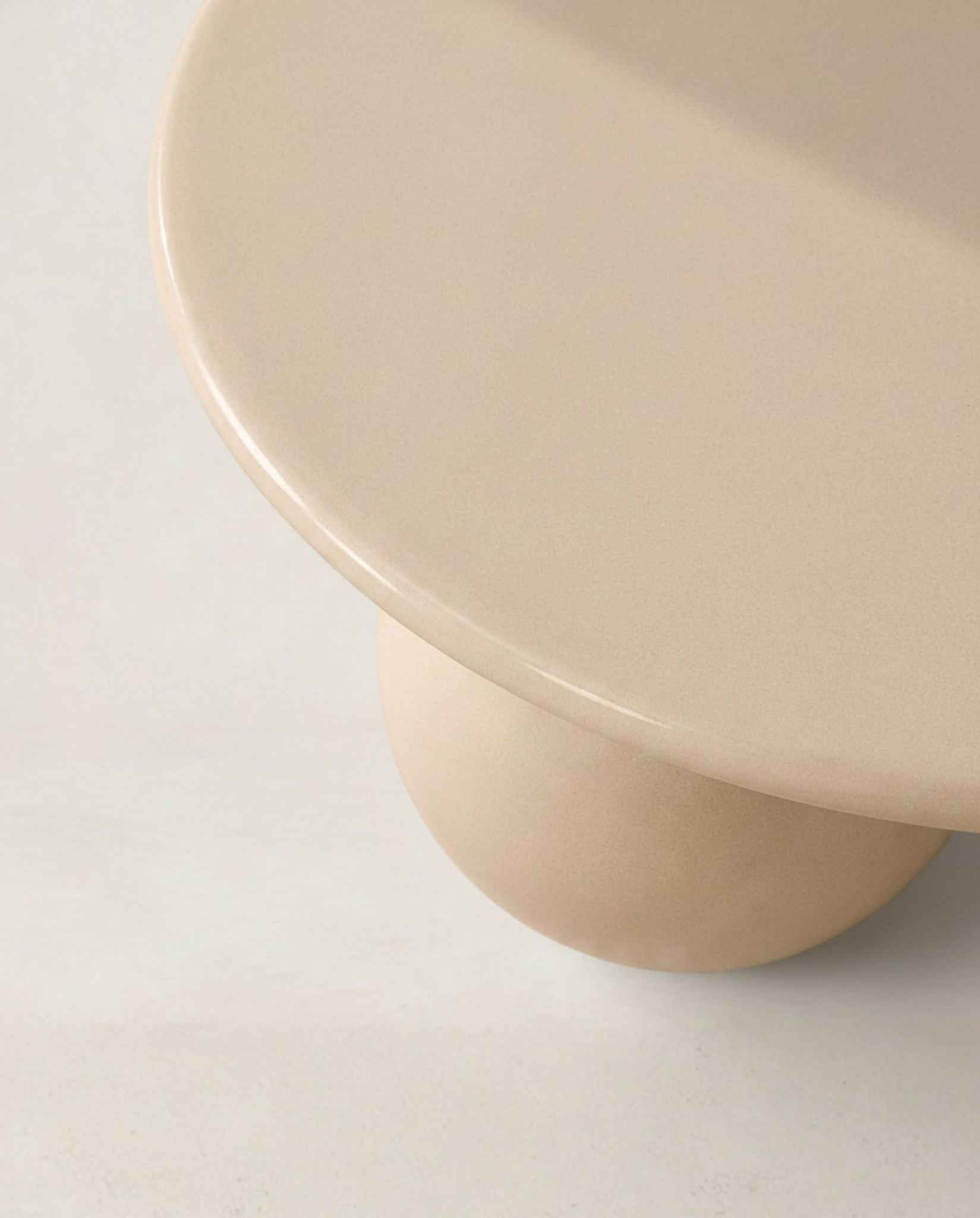 Orb Base Ceramic Coffee Table
