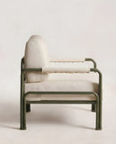 Industrial Frame Canvas Lounge Chair