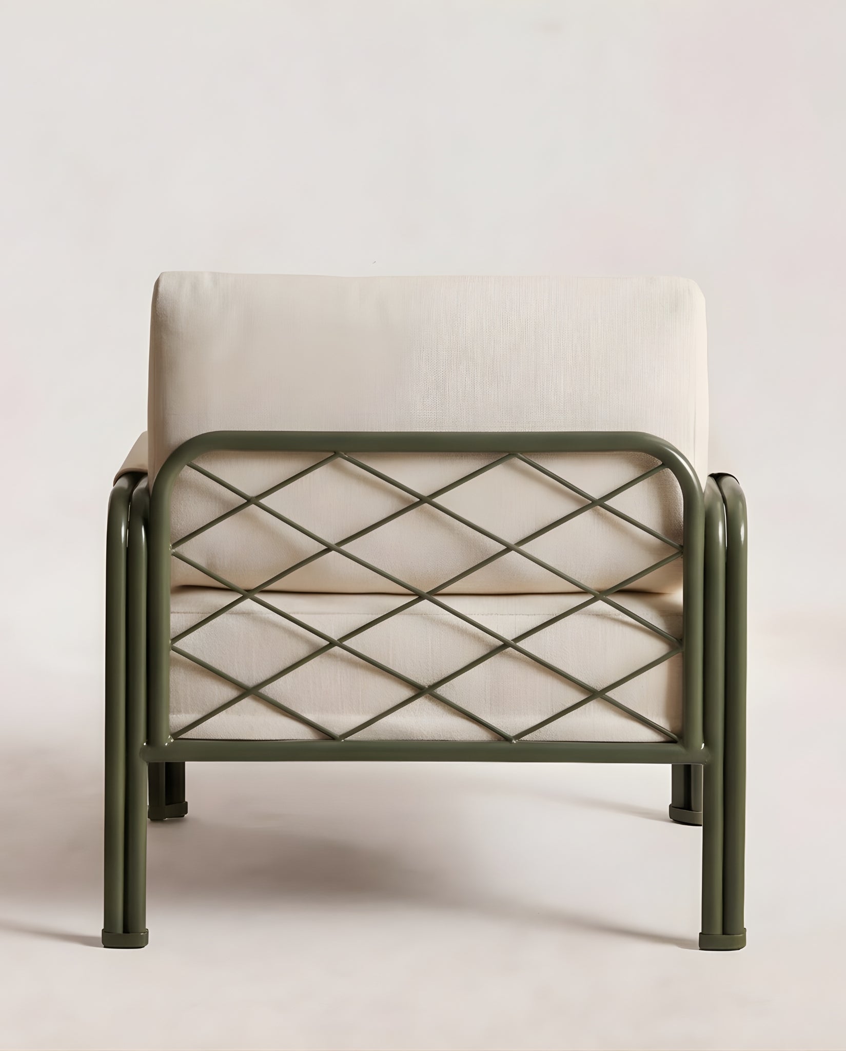 Industrial Frame Canvas Lounge Chair
