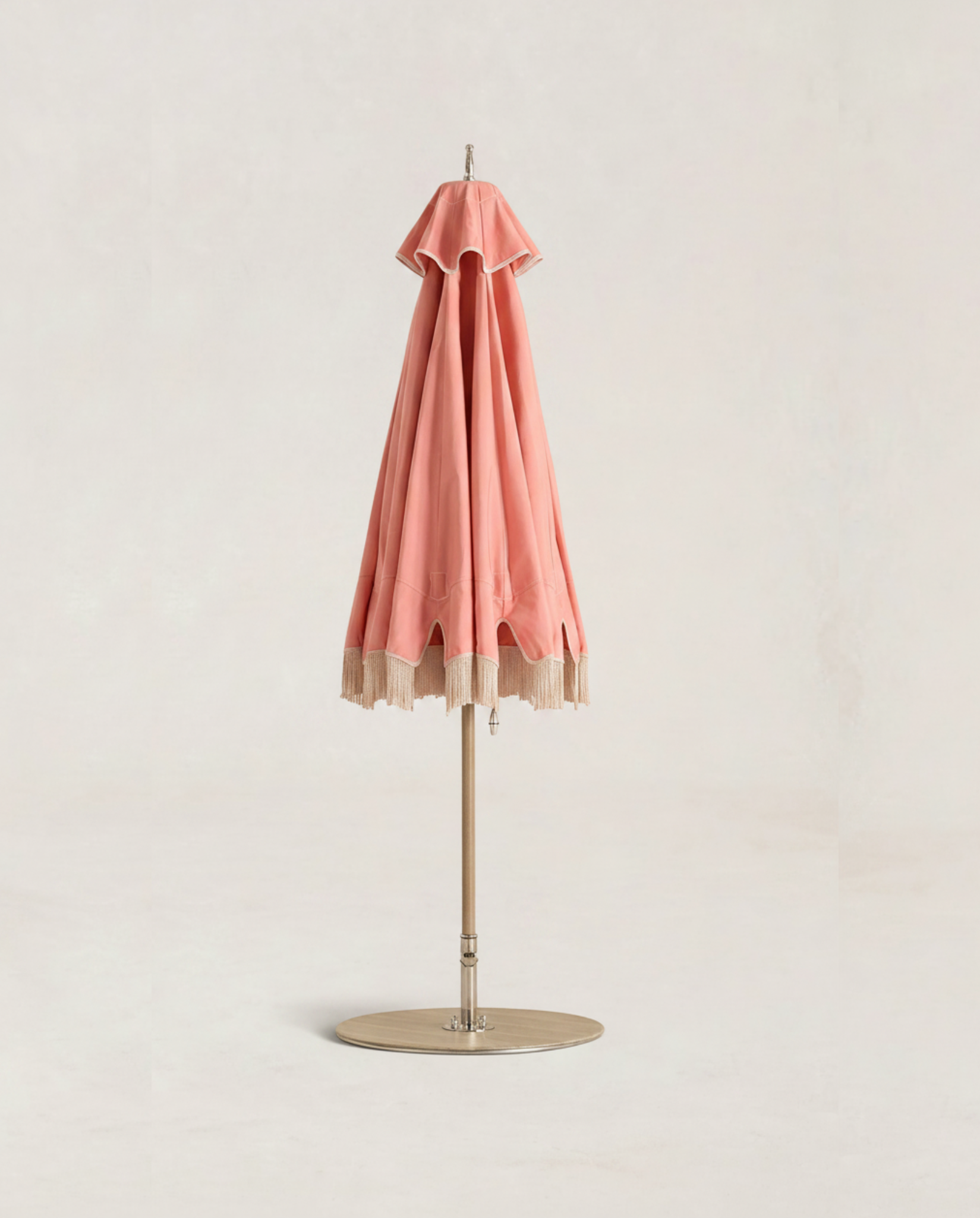 Retro Fringe Patio Umbrella