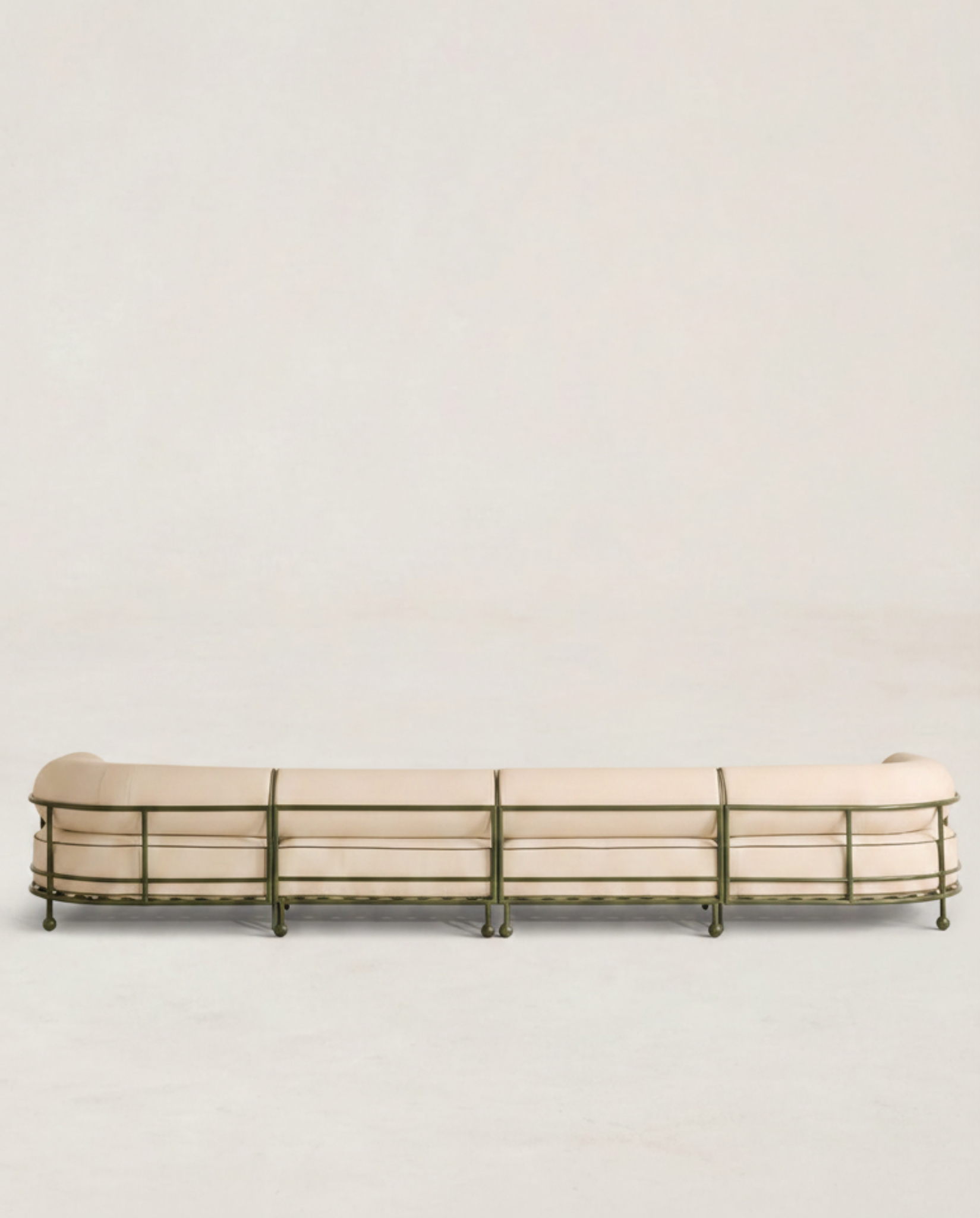 Gaspard Outdoor Sofa – 5 Seat, Off White