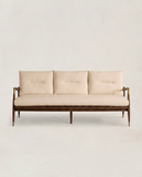 Mid-Century Modern Walnut Sofa