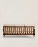 Mid-Century Modern Walnut Sofa