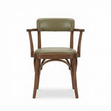 Bistro Leather Dining Armchair