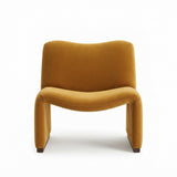 Velvet Sculptural Lounge Chair