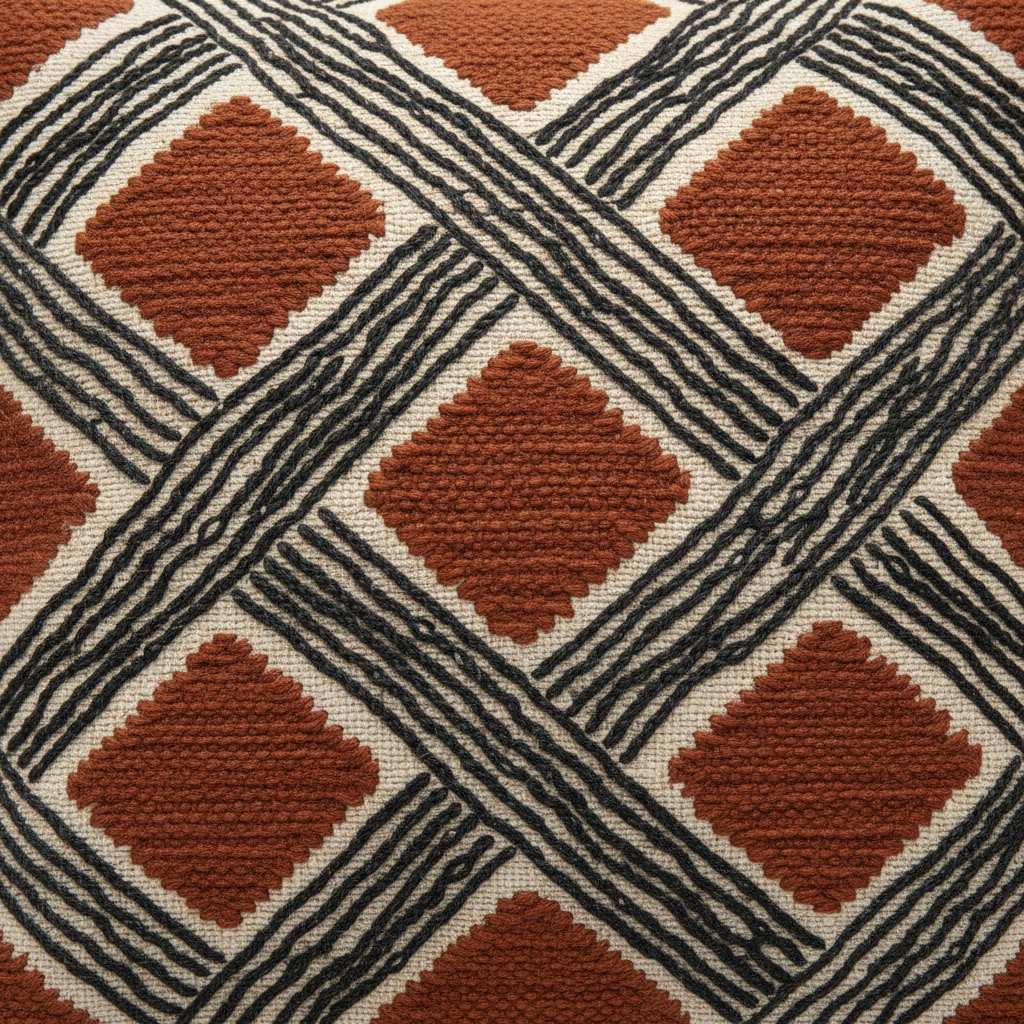 Embroidery Pattern Zoom
