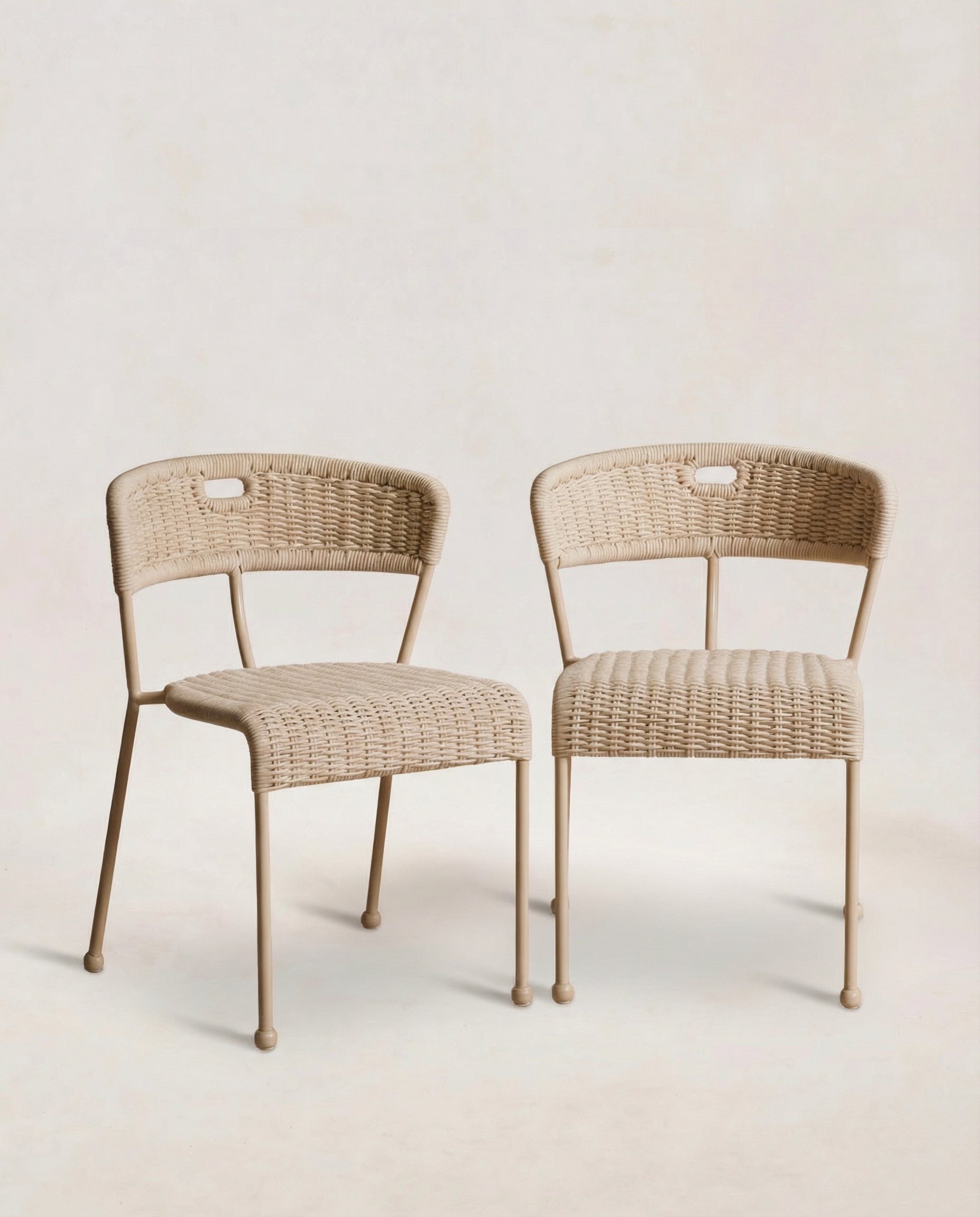 Sand Woven Rope Dining Chair