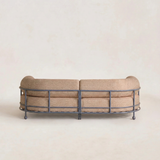 Modern Industrial Bolster Sofa