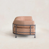 Modern Industrial Bolster Sofa