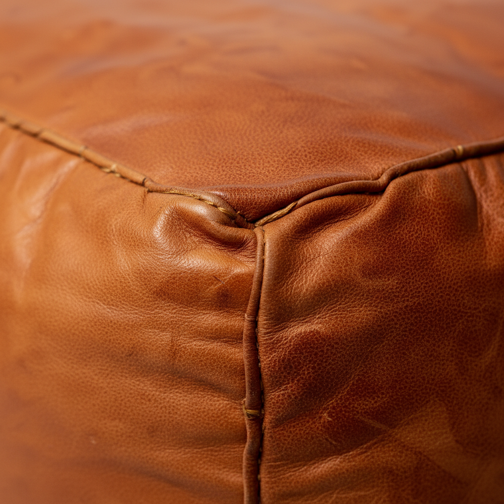 Hand-Stitched Seam Zoom