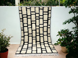 Modern Abstract Beni Ourain Rug