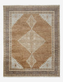 Earth-Toned Medallion Tribal Rug