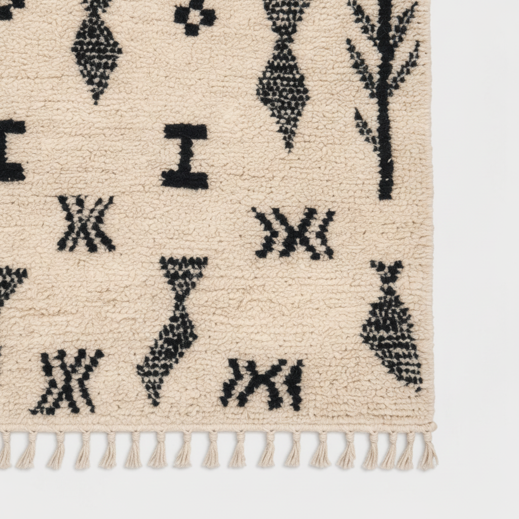 Kilim Zanafi Rug - Corner Detail