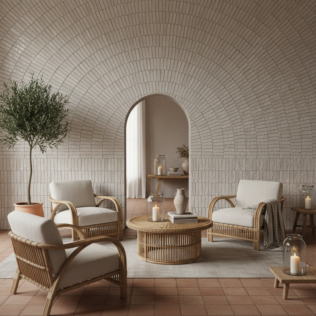 Living Room - Greige Natural White 1×4