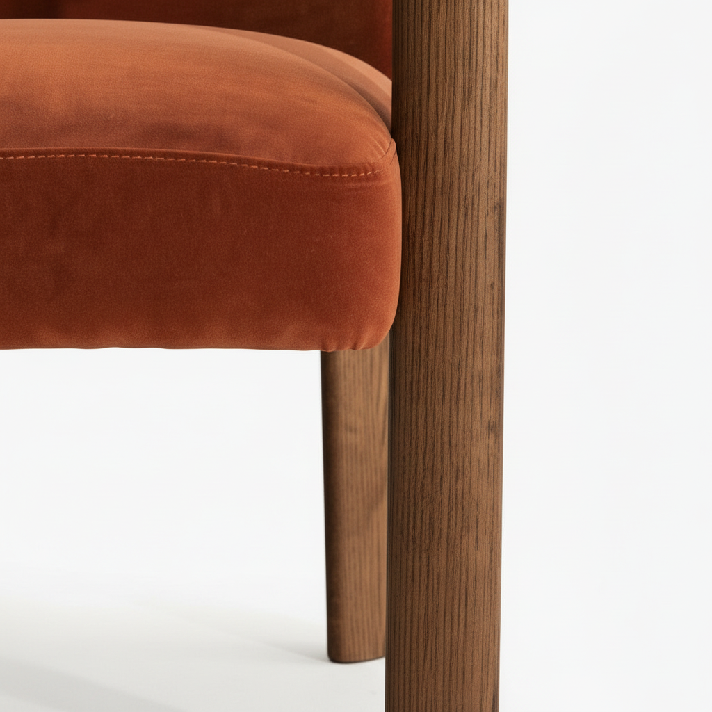 Ribbed Oak Leg Zoom