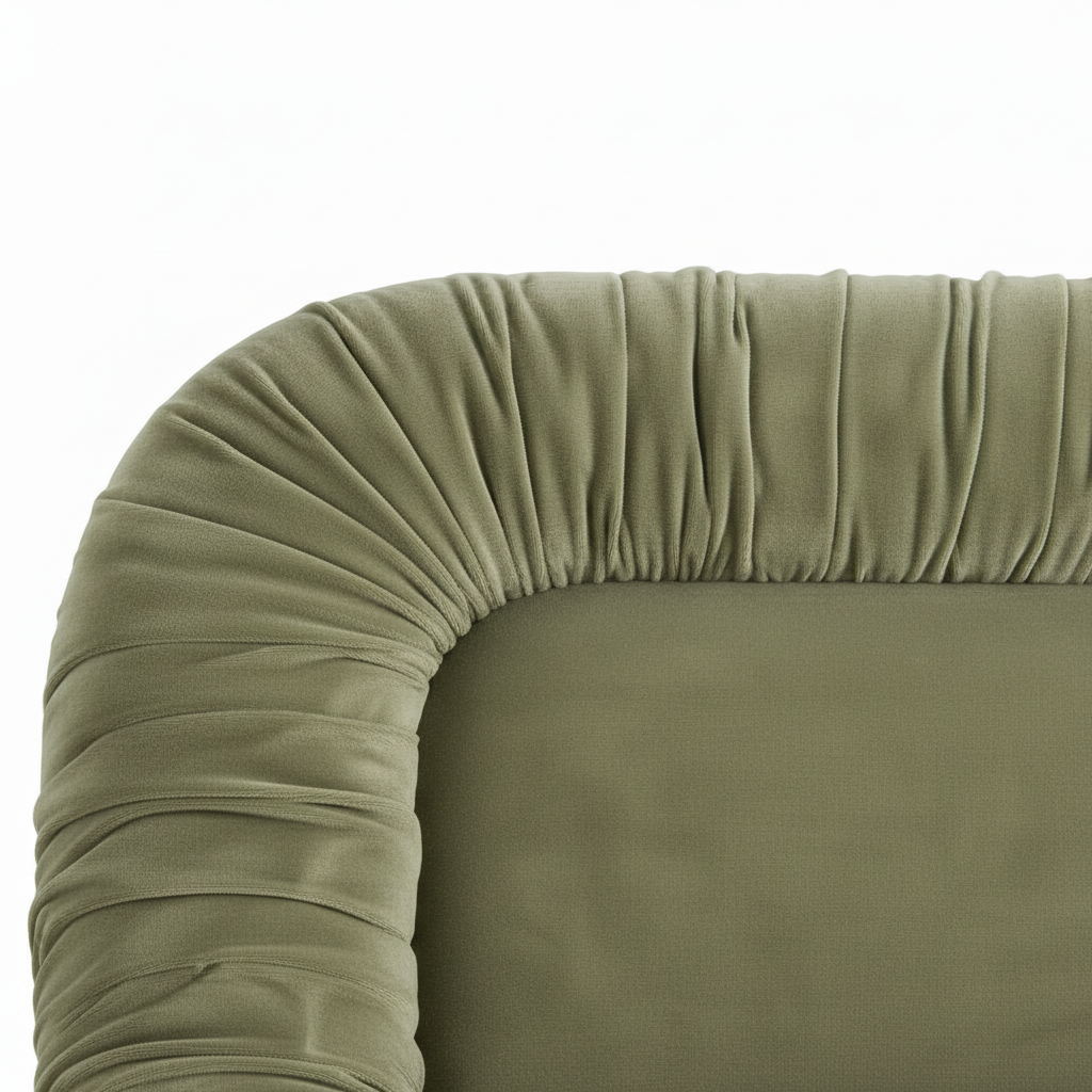 Ruched Velvet Zoom