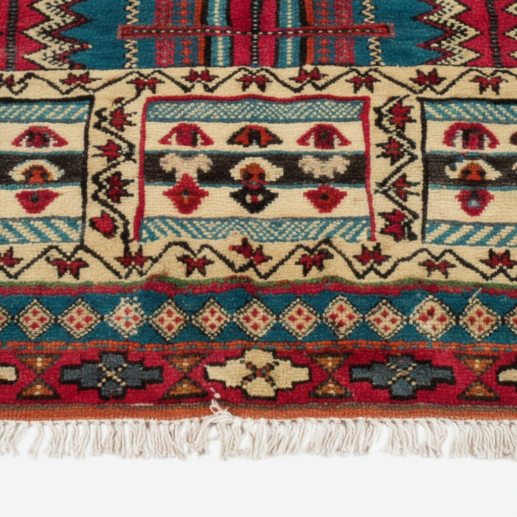 Tribal Kilim - Border Detail